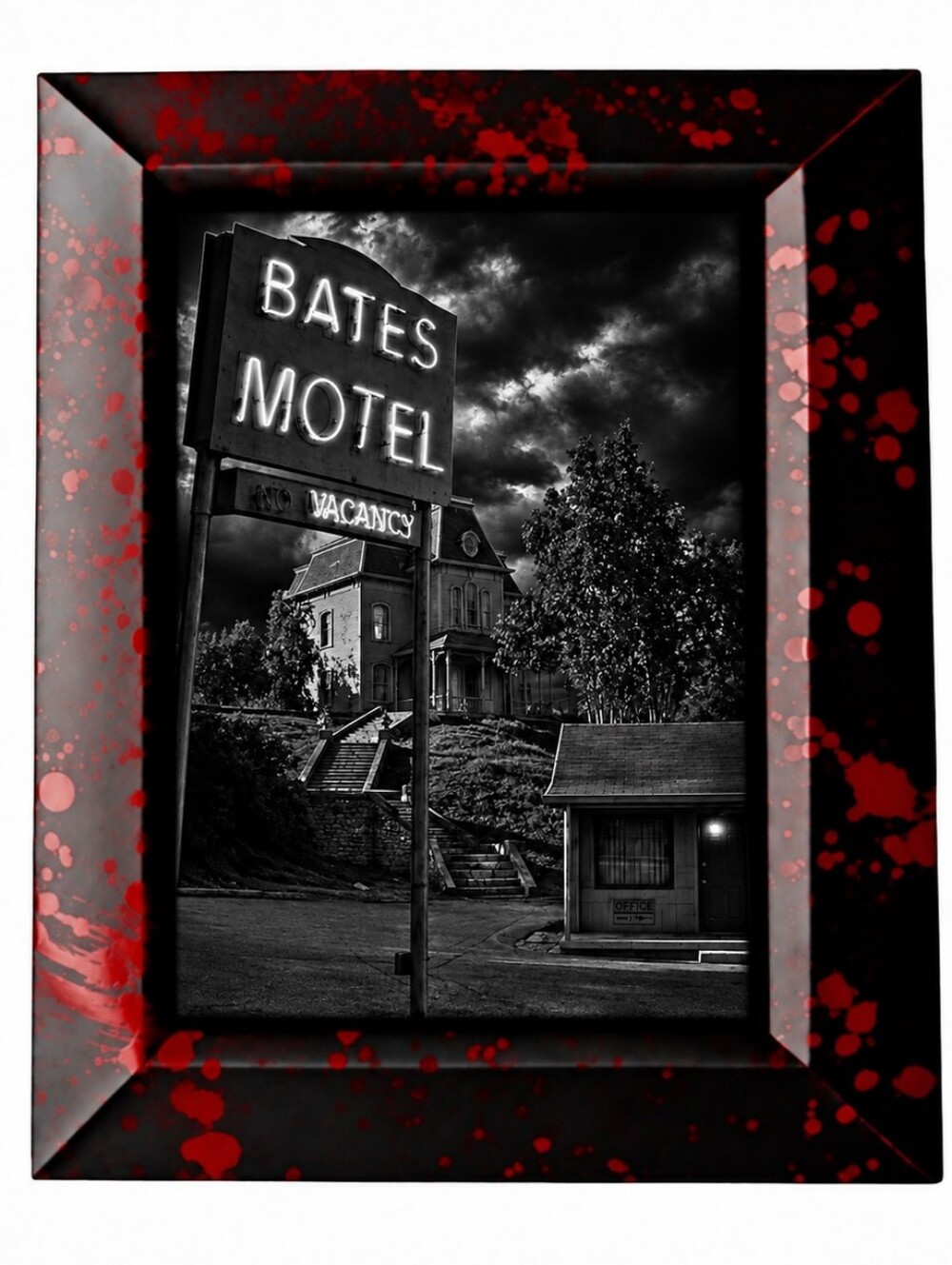 Bates Motel Horror Dark Gothic Framed Home Decor Horror Series Serial Killer